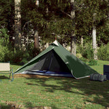 Vidaxl hangende tipi tent 1-persoons waterdicht groen - afbeelding 1