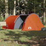 Vidaxl tunneltent 4-persoons waterdicht oranje - afbeelding 3