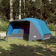 Vidaxl gezinstent met luifel 6-persoons waterdicht blauw - afbeelding 3
