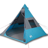 Vidaxl tipitent 7-persoons waterdicht blauw - afbeelding 2