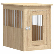 Vidaxl hondenbench 45x62x59 cm bewerkt hout sonoma eikenkleurig - afbeelding 2