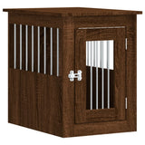 Vidaxl hondenbench 45x62x59 cm bewerkt hout bruin eikenkleur - afbeelding 2