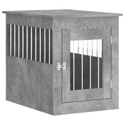 Vidaxl hondenbench 55x75x65 cm bewerkt hout betongrijs - afbeelding 2