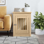 Vidaxl hondenbench 55 x 80 x 68 cm bewerkt hout sonoma eikenkleurig - afbeelding 3