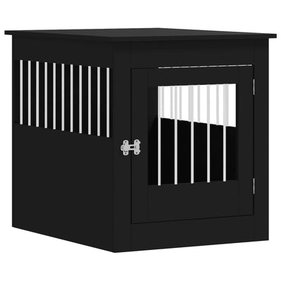 Vidaxl hondenbench 64,5x80x71 cm bewerkt hout zwart