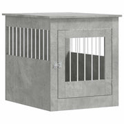 Vidaxl hondenbench 64,5x80x71 cm bewerkt hout betongrijs - afbeelding 2