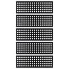 Vidaxl trapmatten 5 st 25x75 cm rubber