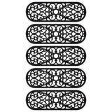 Vidaxl trapmatten 5 st 25x75 cm rubber - afbeelding 3