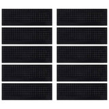 Vidaxl trapmatten 10 st 25x75 cm rubber - afbeelding 3