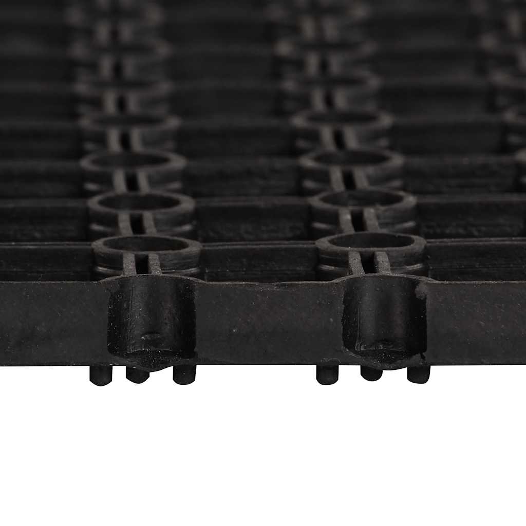 Vidaxl deurmat rechthoekig 40x60 cm rubber