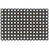 Vidaxl deurmat rechthoekig 60x80 cm rubber