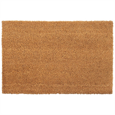 Vidaxl deurmat 50x80 cm getufte kokosvezel naturel