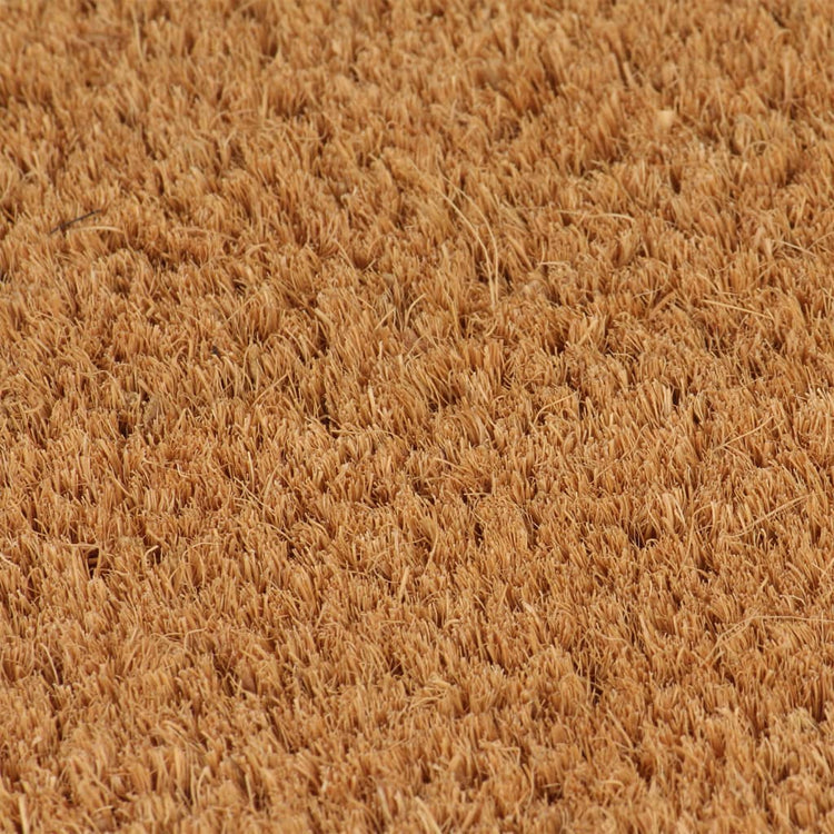 Vidaxl deurmat 80x100 cm getufte kokosvezel naturel