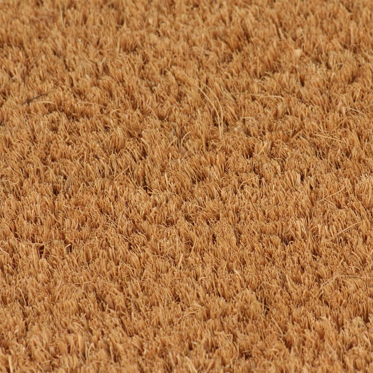 VidaXL Deurmat 100x200 cm getufte kokosvezel naturel