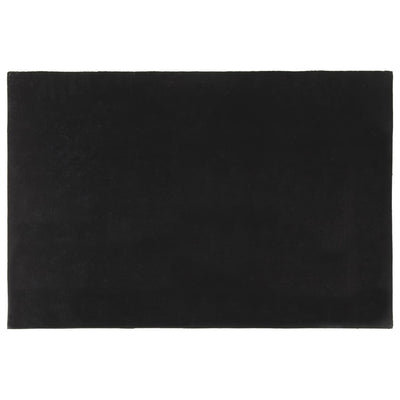 Vidaxl deurmat 60x90 cm getufte kokosvezel zwart