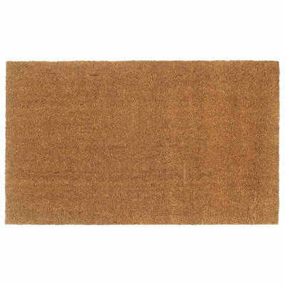 Vidaxl deurmat 90x150 cm getufte kokosvezel naturel