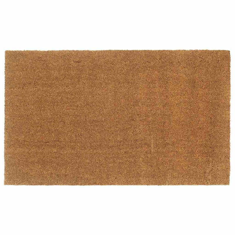 Vidaxl deurmat 90x150 cm getufte kokosvezel naturel