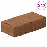 Vidaxl kokosvezelblokken 12 st 650 g elk 7,8 kg totaal - afbeelding 1
