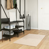 Vidaxl vloerkleed huarte laagpolig zacht wasbaar 60x110 cm beige - afbeelding 1