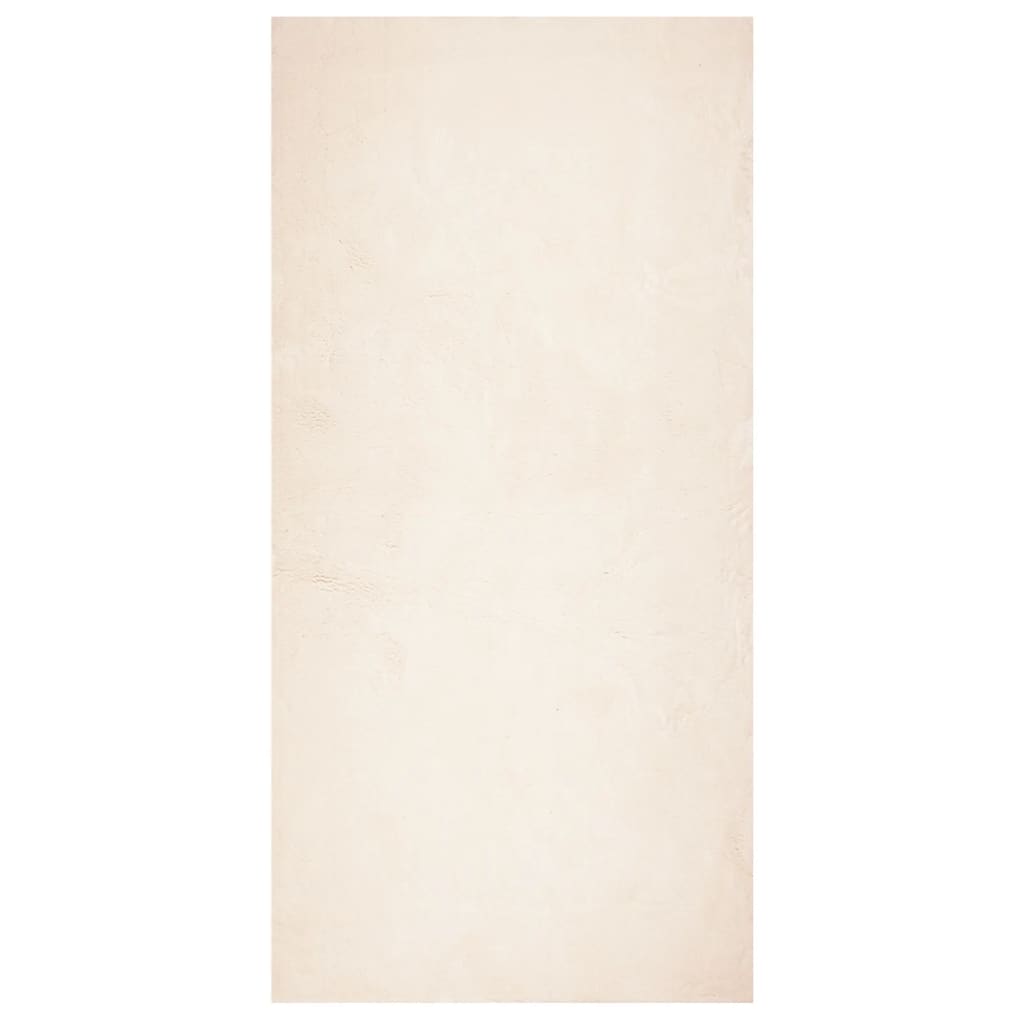 Vidaxl vloerkleed huarte laagpolig zacht wasbaar 100x200 cm beige