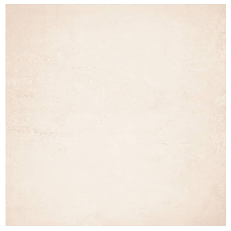 Vidaxl vloerkleed huarte laagpolig zacht wasbaar 120x120 cm beige