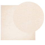 Vidaxl vloerkleed huarte laagpolig zacht wasbaar 120x120 cm beige - afbeelding 3