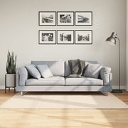 Vidaxl vloerkleed huarte laagpolig zacht wasbaar 120x170 cm beige - afbeelding 1