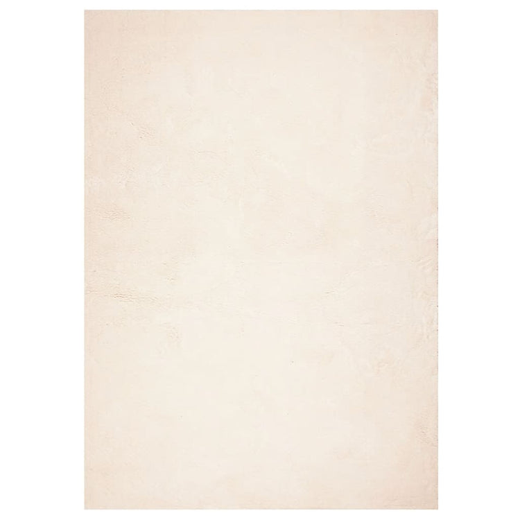 Vidaxl vloerkleed huarte laagpolig zacht wasbaar 140x200 cm beige