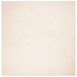 Vidaxl vloerkleed huarte laagpolig zacht wasbaar 160x160 cm beige - afbeelding 2