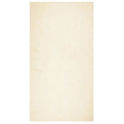 Vidaxl vloerkleed huarte laagpolig zacht wasbaar 60x110 cm crème