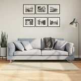 Vidaxl vloerkleed huarte laagpolig zacht wasbaar 80x150 cm crème - afbeelding 1