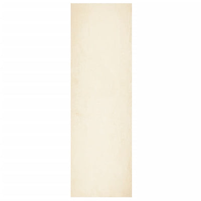 Vidaxl vloerkleed huarte laagpolig zacht wasbaar 80x250 cm crème