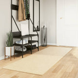Vidaxl vloerkleed huarte laagpolig zacht wasbaar 80x250 cm crème - afbeelding 1
