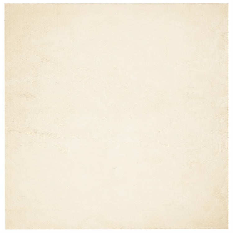 Vidaxl vloerkleed huarte laagpolig zacht wasbaar 120x120 cm crème