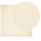 Vidaxl vloerkleed huarte laagpolig zacht wasbaar 120x120 cm crème - afbeelding 3