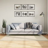 Vidaxl vloerkleed huarte laagpolig zacht wasbaar 120x170 cm crème - afbeelding 1