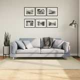 Vidaxl vloerkleed huarte laagpolig zacht wasbaar 140x200 cm crème - afbeelding 1