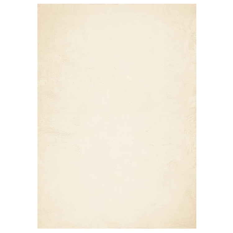 Vidaxl vloerkleed huarte laagpolig zacht wasbaar 160x230 cm crème
