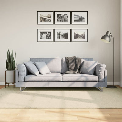 Vidaxl vloerkleed huarte laagpolig zacht wasbaar 160x230 cm crème