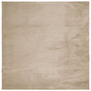 Vidaxl vloerkleed huarte laagpolig zacht wasbaar 240x240cm zandkleurig - afbeelding 2