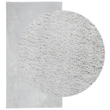 Vidaxl vloerkleed huarte laagpolig zacht wasbaar 80x150 cm grijs - afbeelding 3