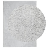 Vidaxl vloerkleed huarte laagpolig zacht wasbaar 120x170 cm grijs - afbeelding 3