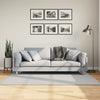 Vidaxl vloerkleed huarte laagpolig zacht wasbaar 120x170 cm grijs