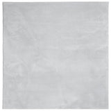 Vidaxl vloerkleed huarte laagpolig zacht wasbaar 160x160 cm grijs - afbeelding 2