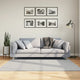 Vidaxl vloerkleed huarte laagpolig zacht wasbaar 160x160 cm grijs