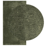 Vidaxl vloerkleed huarte laagpolig zacht wasbaar 60x110 cm bosgroen - afbeelding 3