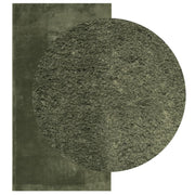 Vidaxl vloerkleed huarte laagpolig zacht wasbaar 60x110 cm bosgroen - afbeelding 3