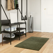 Vidaxl vloerkleed huarte laagpolig zacht wasbaar 60x110 cm bosgroen - afbeelding 1