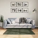 Vidaxl vloerkleed huarte laagpolig zacht wasbaar 120x120 cm bosgroen - afbeelding 1