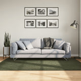 Vidaxl vloerkleed huarte laagpolig zacht wasbaar 140x200 cm bosgroen - afbeelding 1